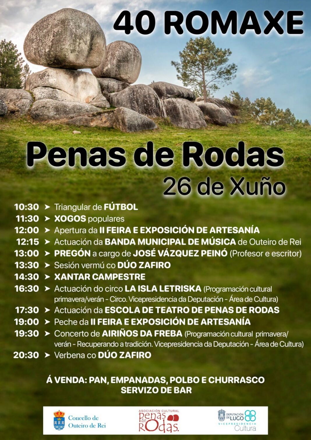 40 ROMAXE DE PENAS DE RODAS 40 ROMAXE DE PENAS DE RODAS