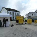 Izado da Bandeira Verde en Outeiro de Rei