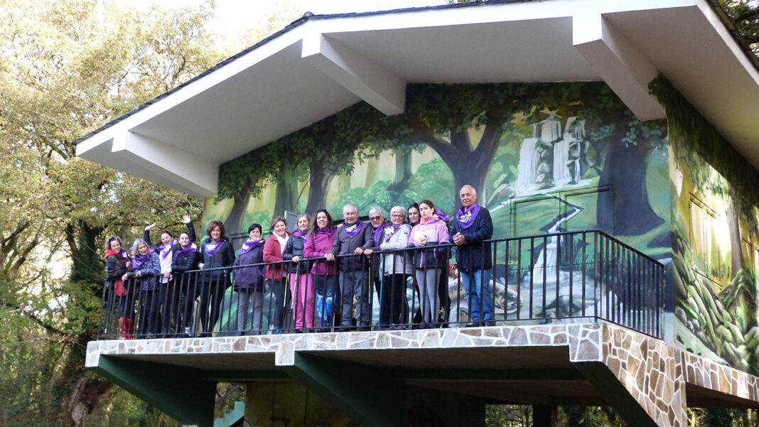 Andaina popular contra a violencia de x&eacute;nero do Concello de Outeiro de Rei