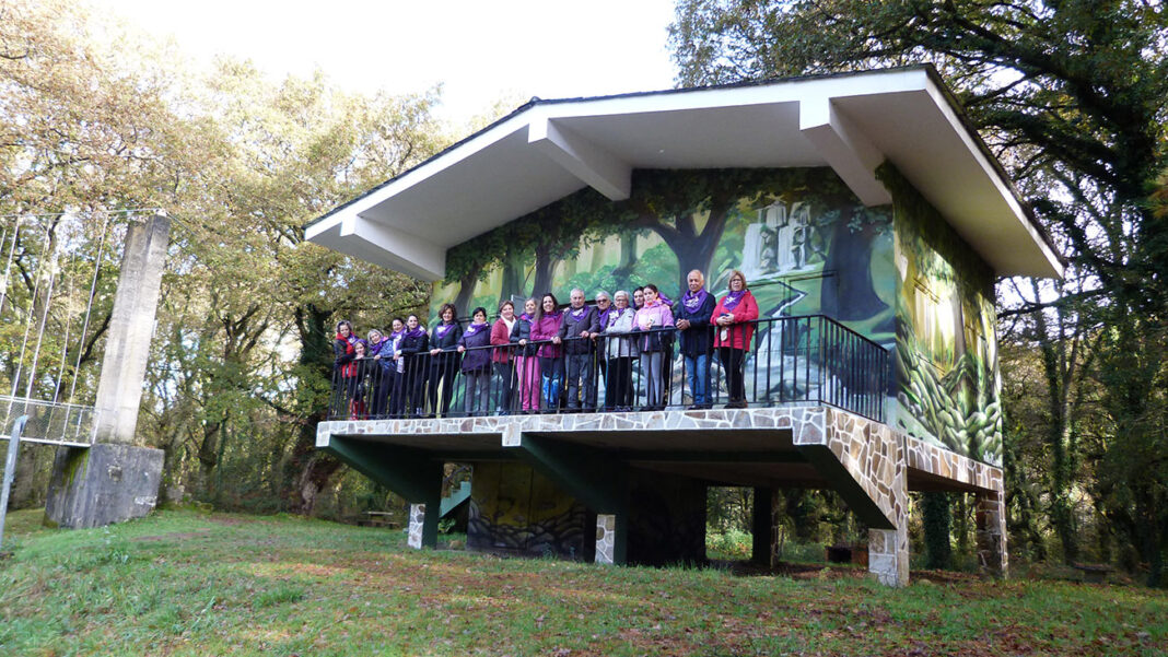 Andaina popular contra a violencia de x&eacute;nero do Concello de Outeiro de Rei