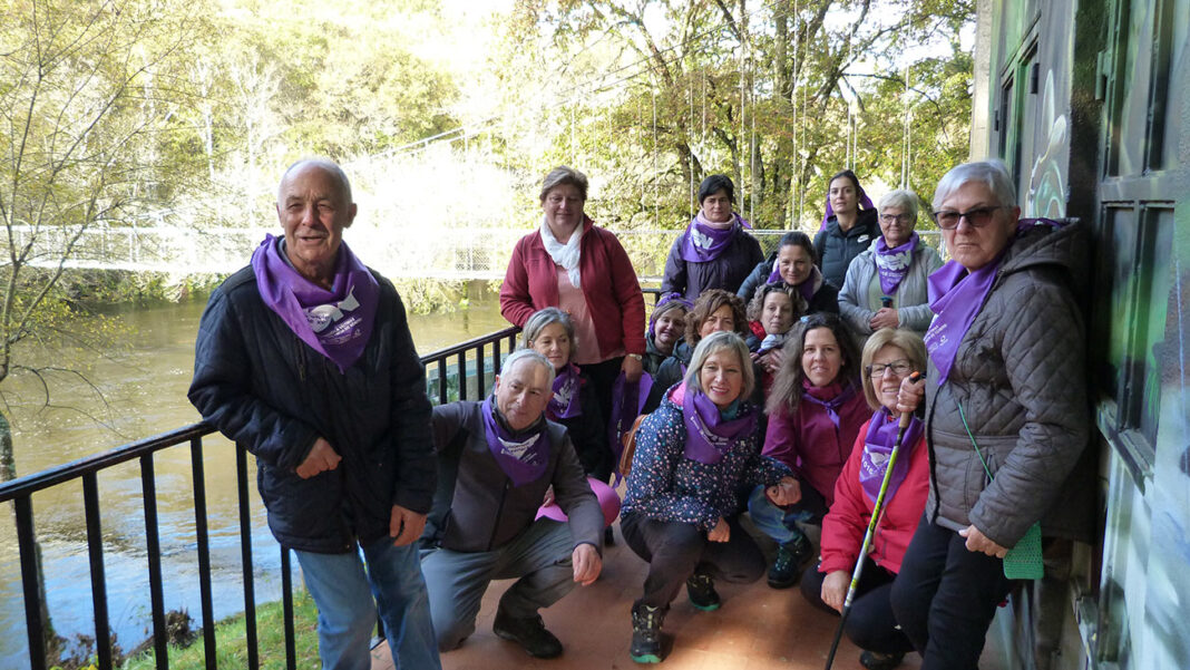 Andaina popular contra a violencia de x&eacute;nero do Concello de Outeiro de Rei
