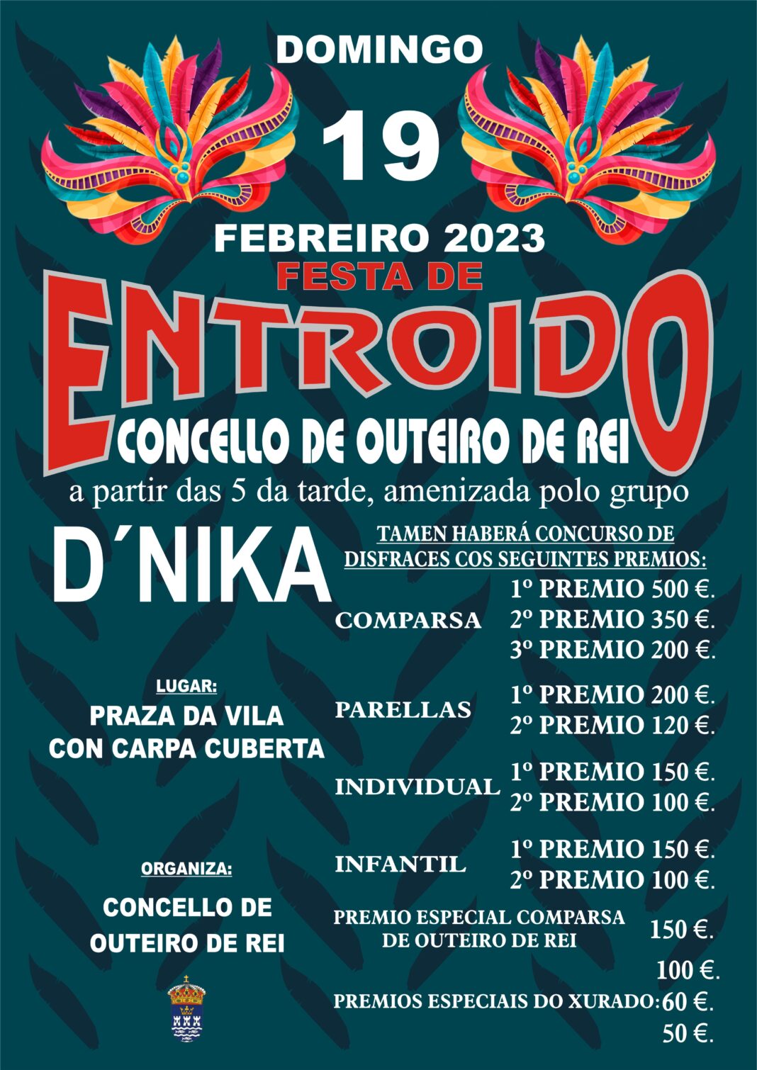 Entroido2023 CARTEL ENTROIDO 2023
